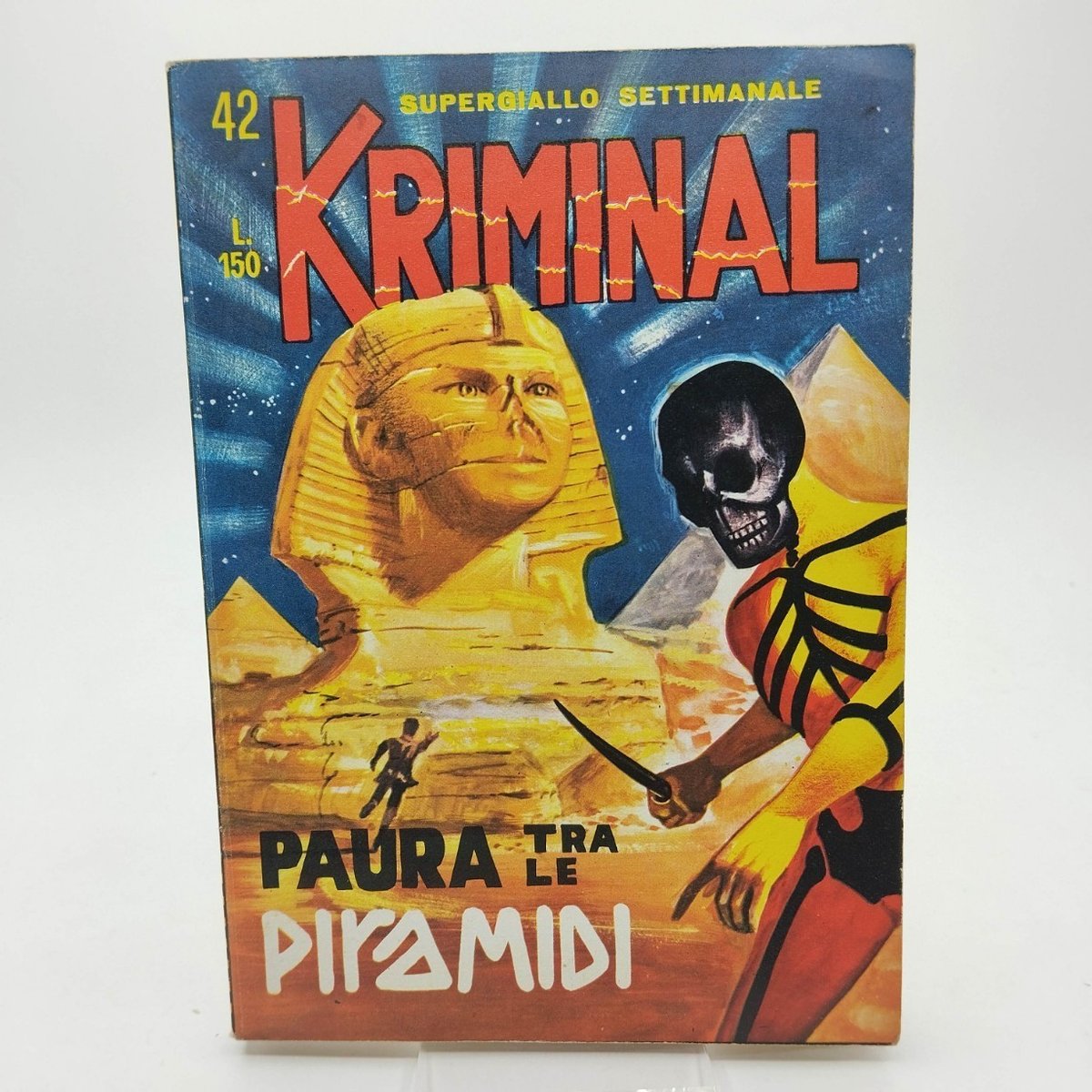 KRIMINAL N. 42  OTTIMO  EDICOL A  AUT. 6636  ED. CORNO APR. 1966 [ST][UFF-32-42]