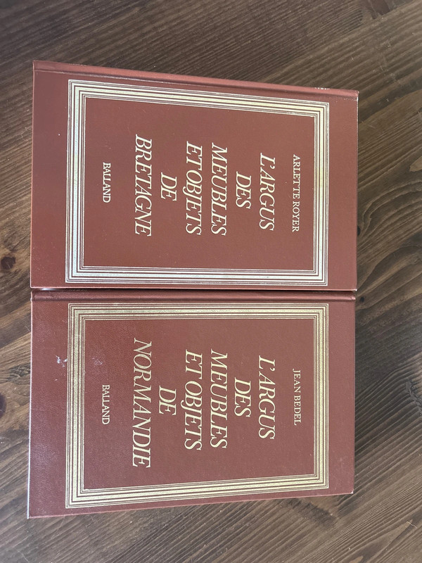 Lot de 2 Argus des meubles et objets de