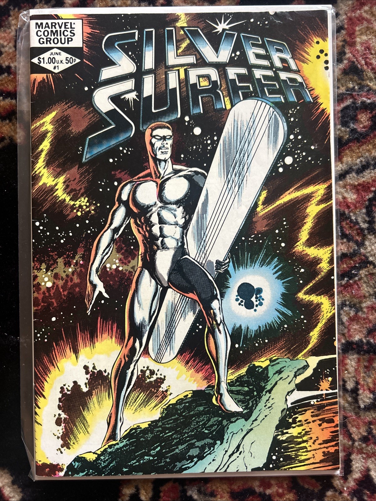 Silver Surfer #1 Marvel Comics 1982 Stan Lee prima apparizione di Anddar Bal