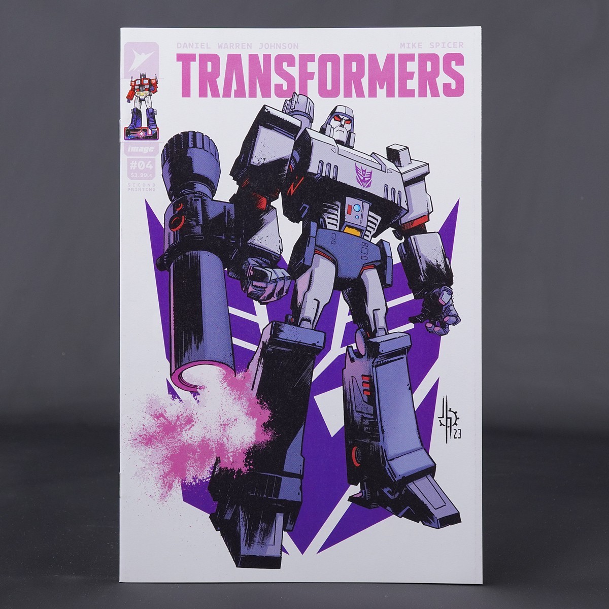 TRANSFORMERS #4 2nd ptg Cvr A Image Comics 2024 0124IM894 (CA) Howard 2610222