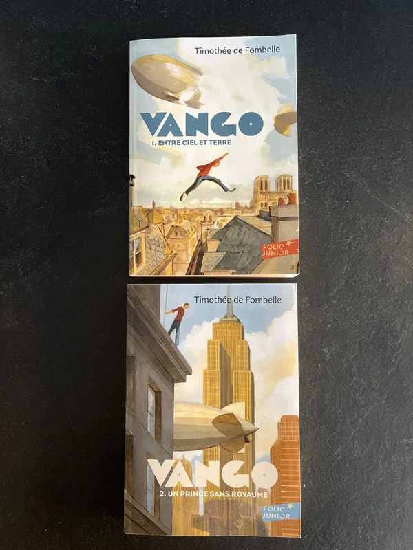 Vango lot tome 1 et 2 Timothée de Fombelle