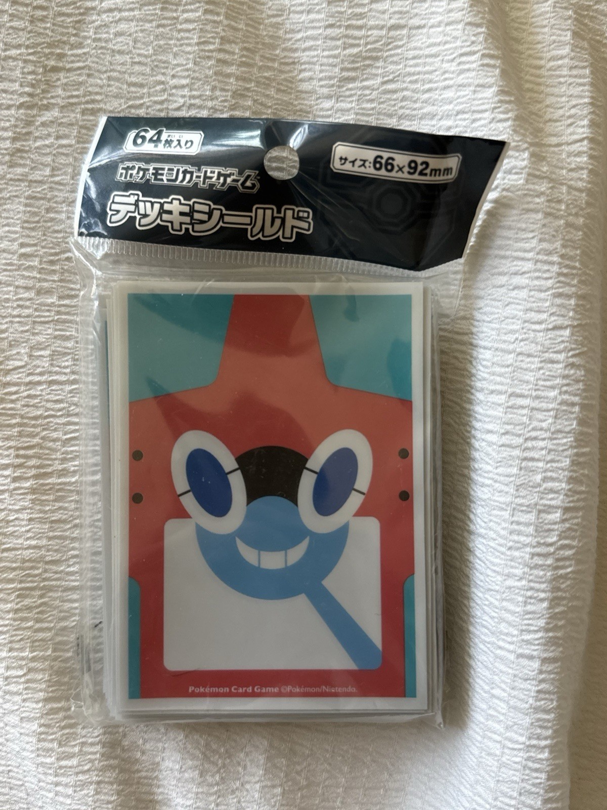 2016 Rotom Pokedex Card Sleeves Pokemon Center Japan originale SIGILLATO VENDITORE US