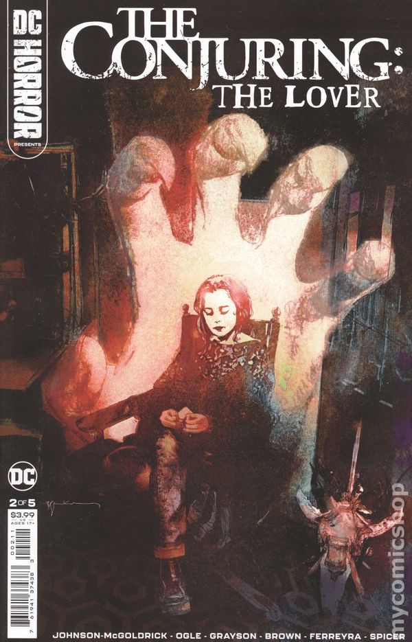 DC Horror Presents The Conjuring The Lover #2A Sienkiewicz VF 2021 Immagine Stock