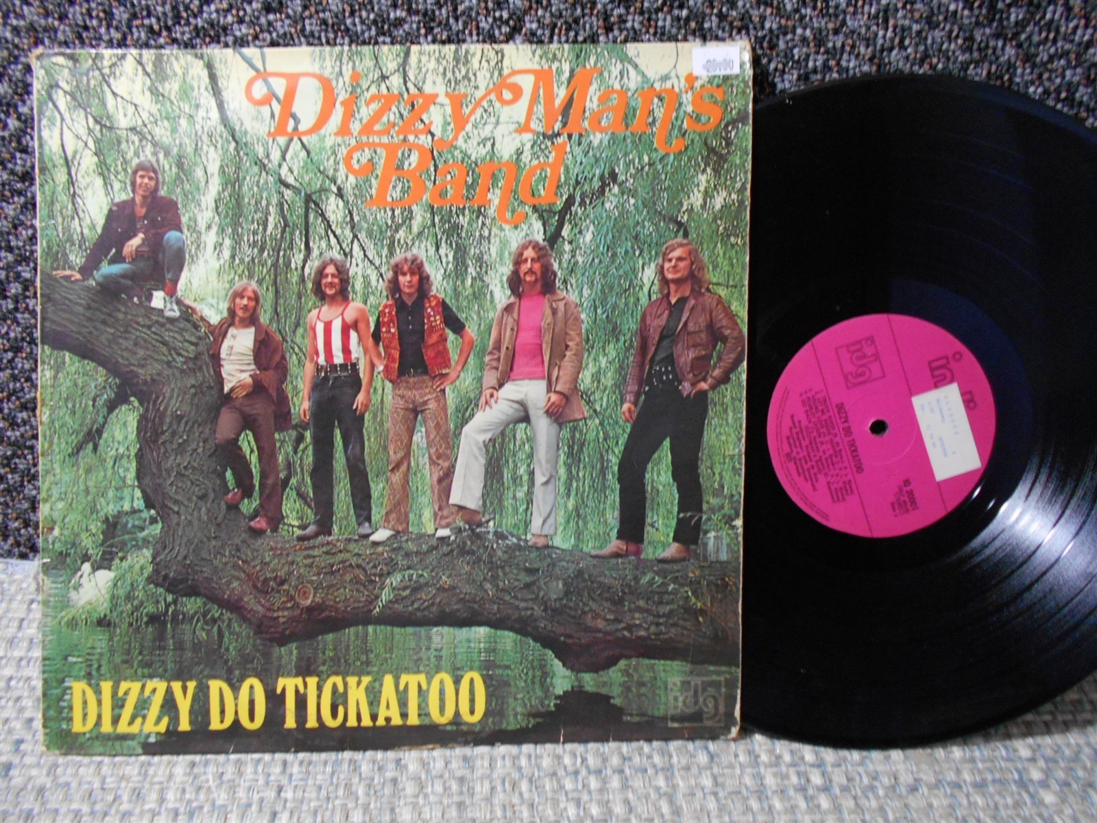 Dizzy Man's Band vg+ ‎LP Dizzy Do Tickatoo