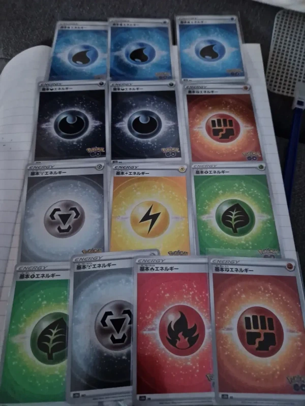 14 x japanische Pokemon Karten Energy/ Energie alle HOLO unbespielte-Sammlerstücke TOP