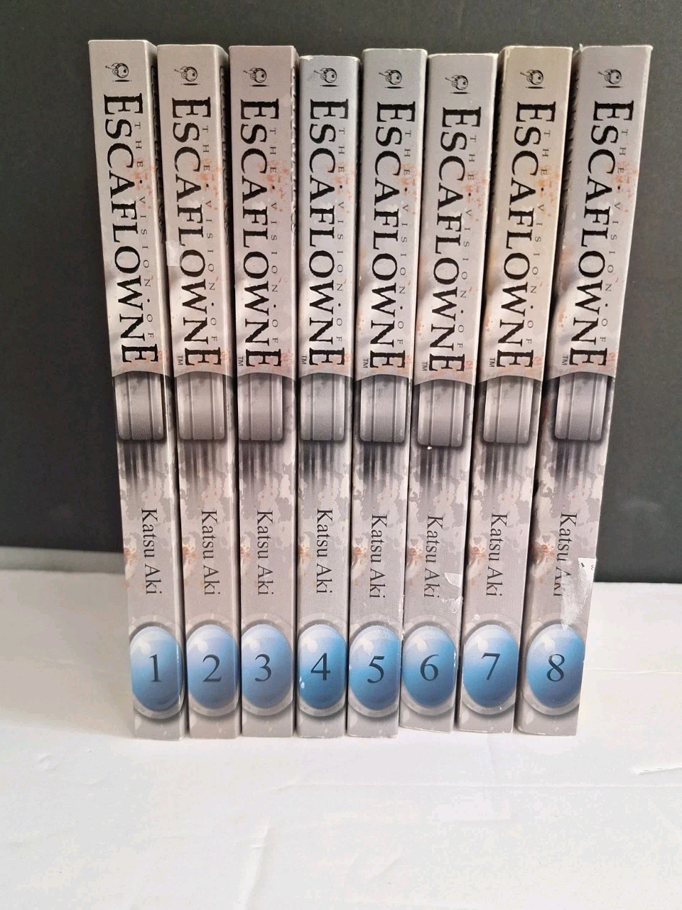 The Vision of Escaflowne Set Manga Completo da 1 a 8 Versione Inglese