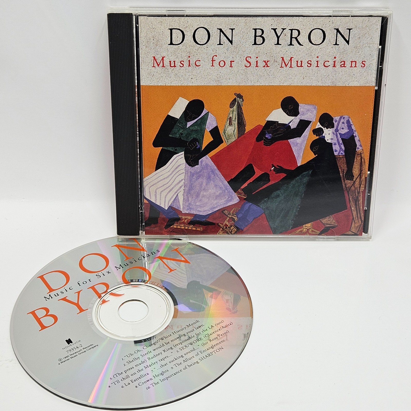 Don Byron Music for Six Musicians CD 1995 US Nonesuch Post Bop Avant Garde Jazz 
