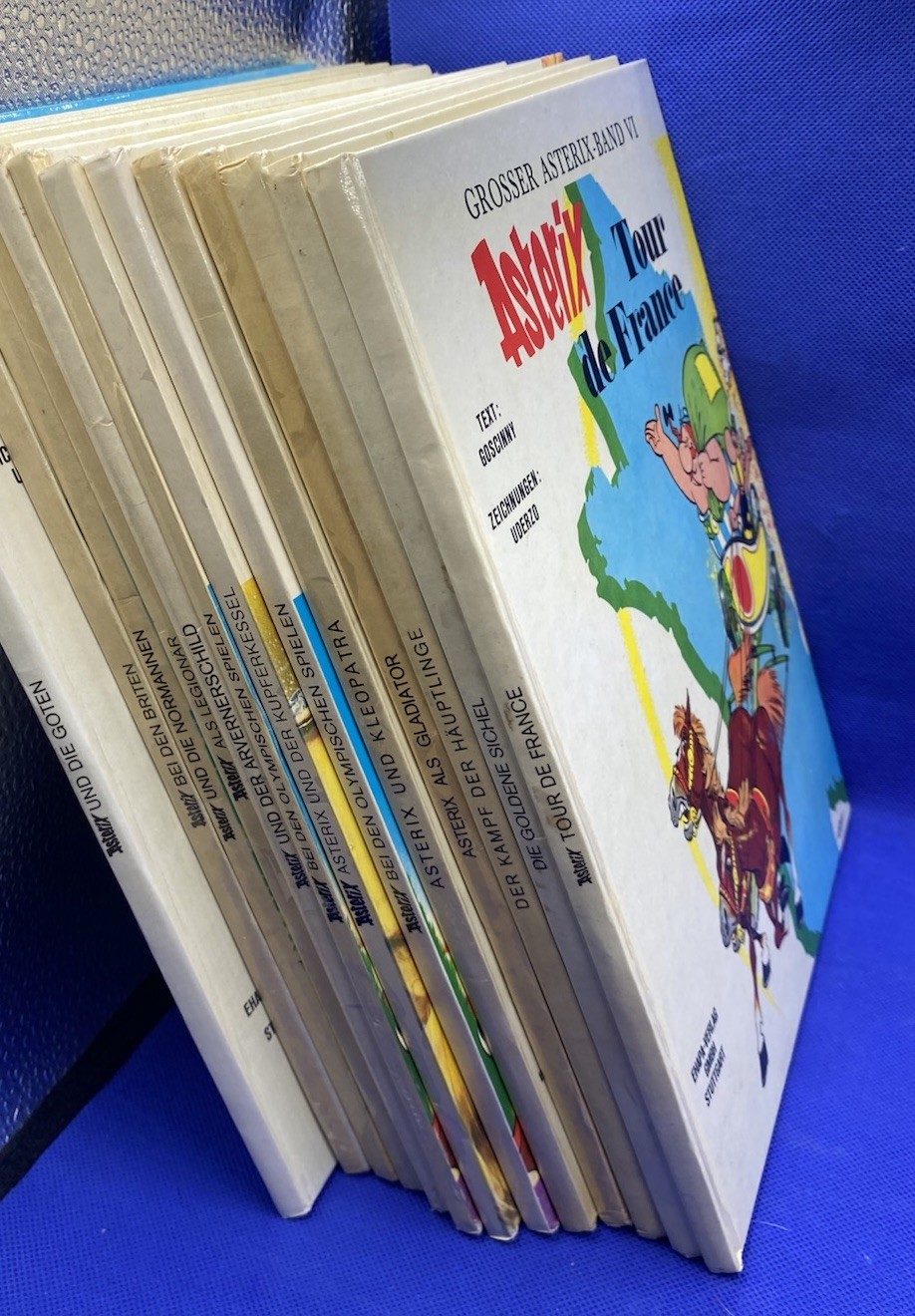Asterix HARDCOVER - Raccolta di 13 libri HC - Vecchie edizioni! Buono - Ottimo