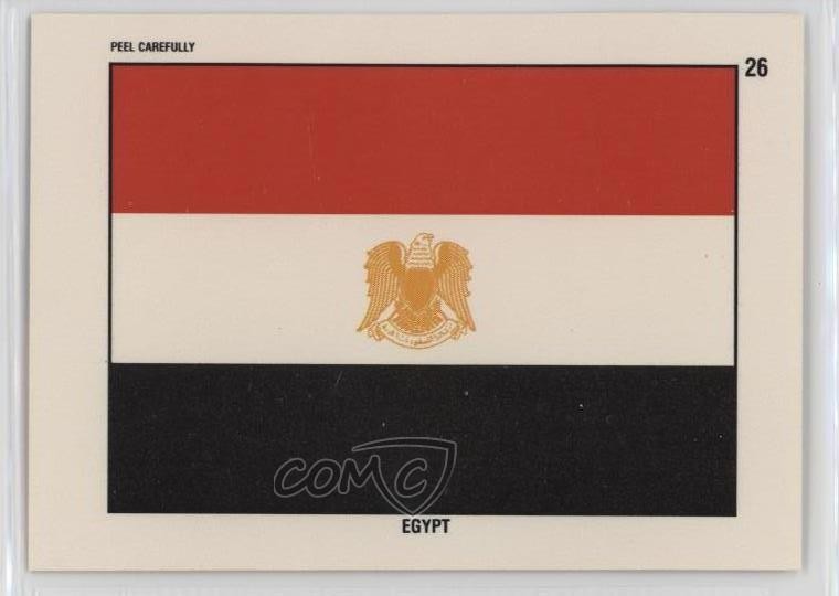Adesivi 1991 Topps Desert Storm Egitto #26 1b9b