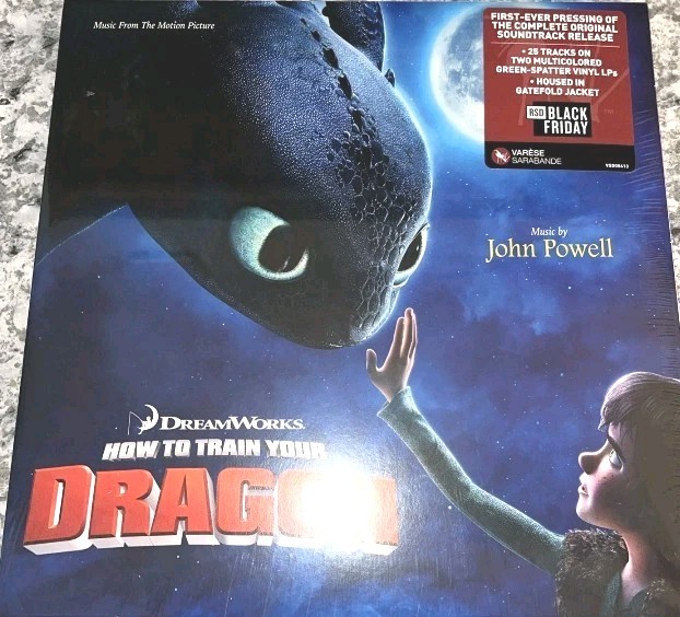 HOW TO TRAIN YOUR DRAGON Soundtrack Ost John Powell 2 X Vinyl LP RSD Sealed