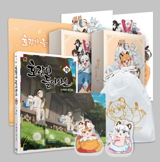 The Tiger Is Coming Vol 10 Special Box Set Coreano Webtoon Manhwa
