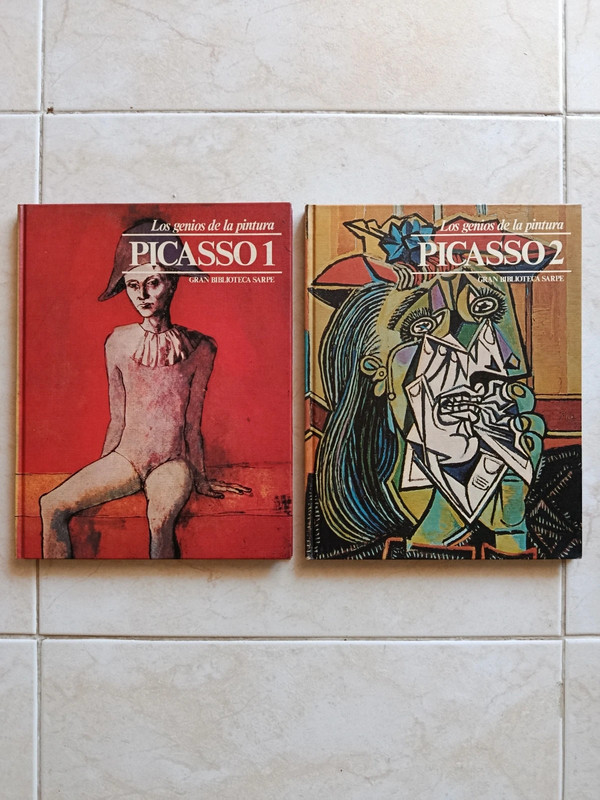 dos libros Picasso