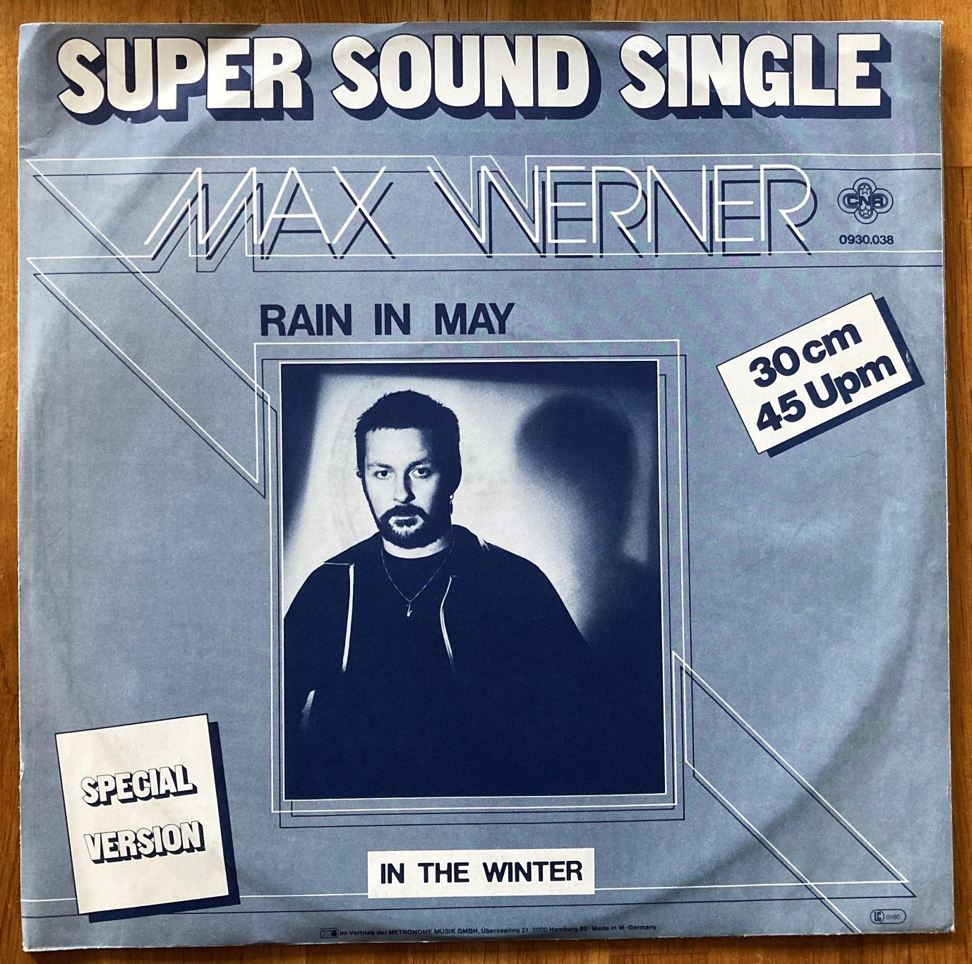 Max Werner - Rain in May  (Special Version)  ** Maxi Single von Metronome Musik