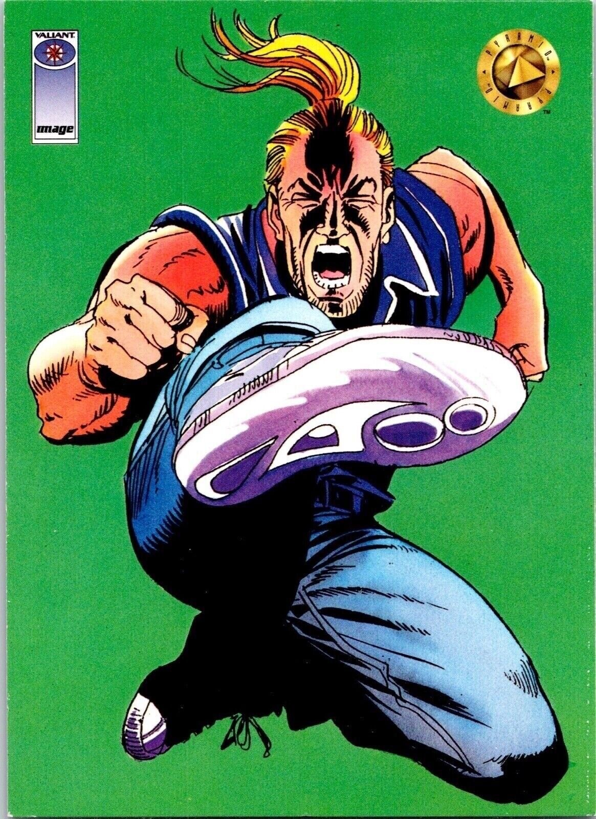 1993 Right Back At Ya 70 Deathmate The Upper Deck Valiant Trading Card CCG