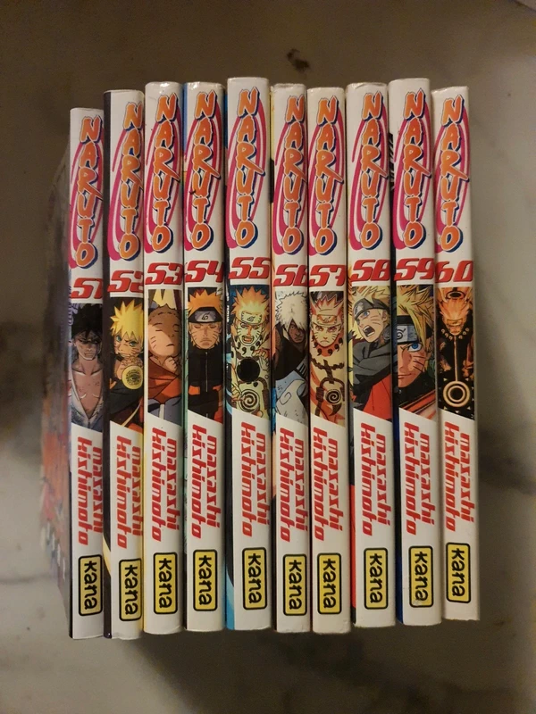 Naruto tome 51 à 60