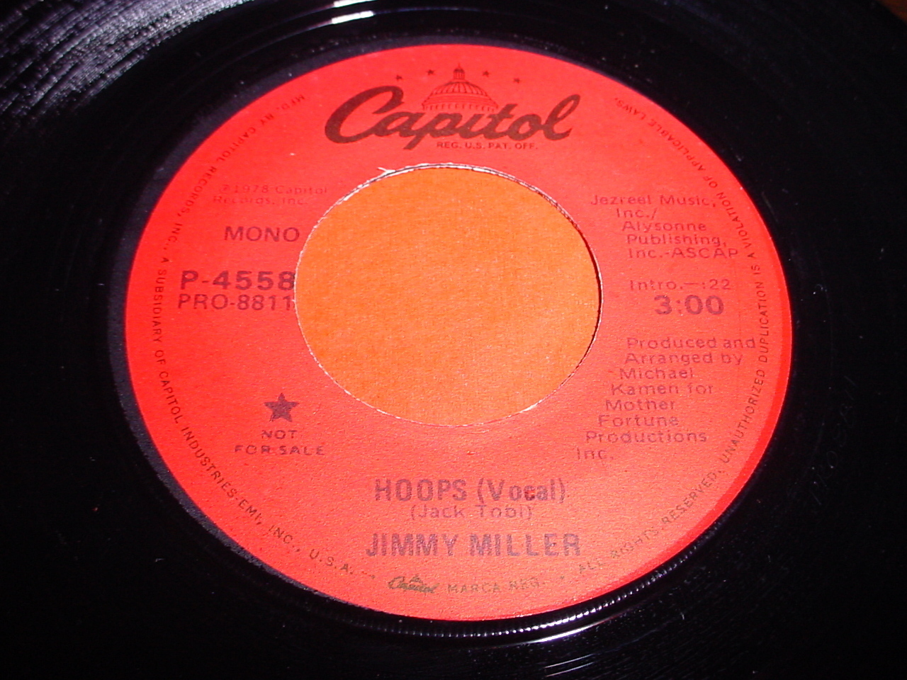 Jimmy Miller - Hoops 45 - Soul