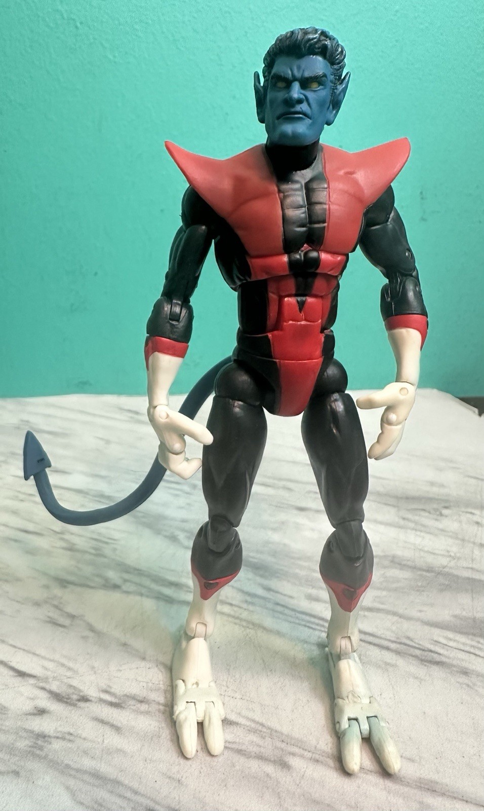 Modellino ToyBiz Marvel Legends Galactus Series X-Men Nightcrawler 5" 2005