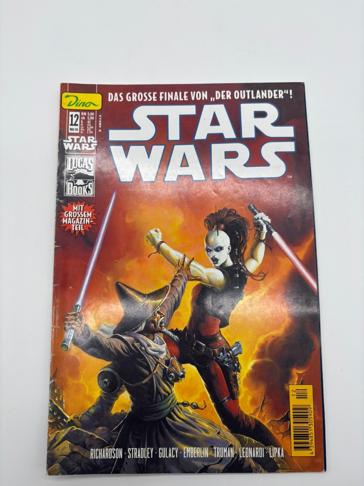 Star Wars L'Outlander n.12 - Il Finale - Dino Editore 2000 - Fumetto
