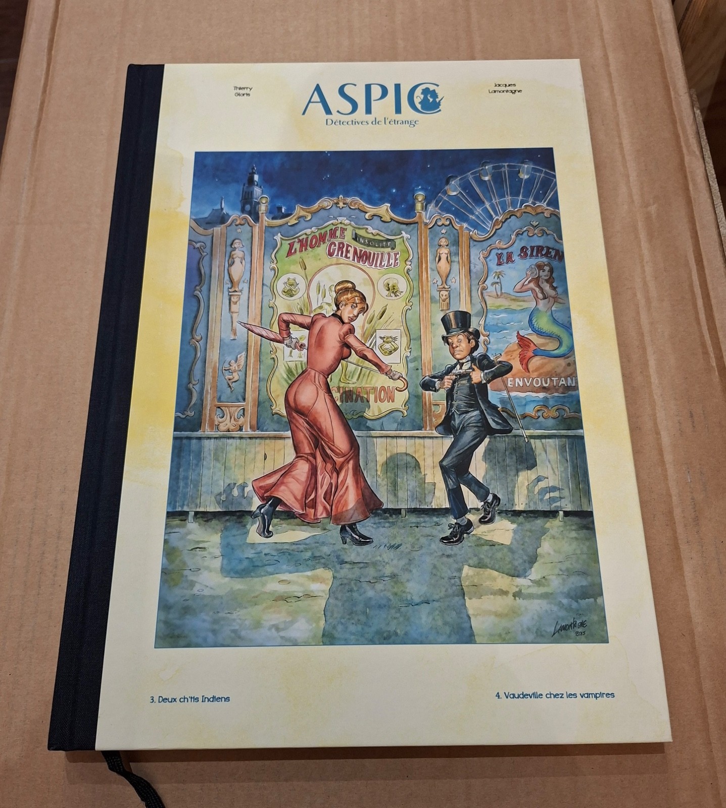 ASPIC _ LAMONTAGNE - GIORIS _ SNORGLEUX /  150 EX  _ Ex Libris N°/SIGNÉ