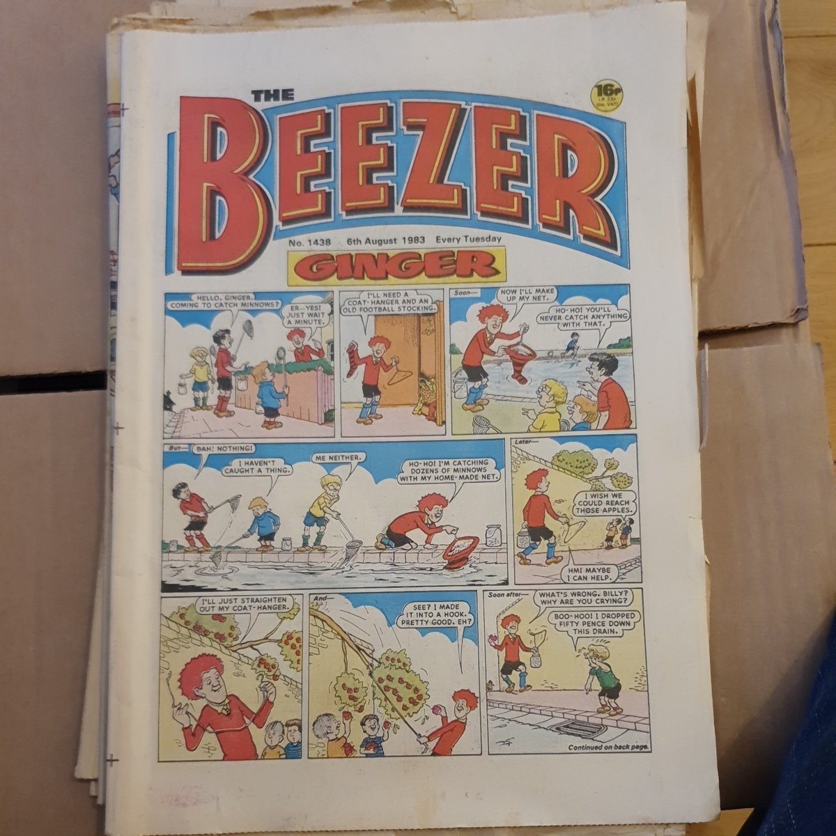The Beezer No.1438 August 6th 1983