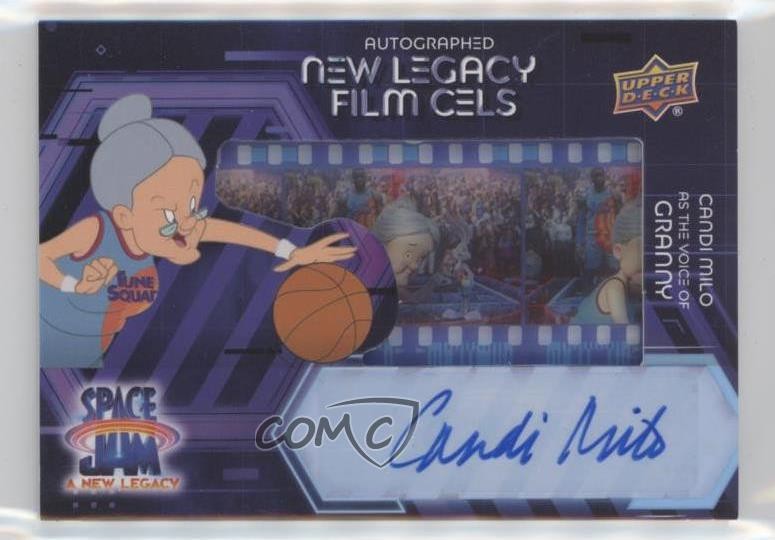2021 Upper Deck Space Jam A New Legacy Film Cels as Granny Candi Milo Auto c7o