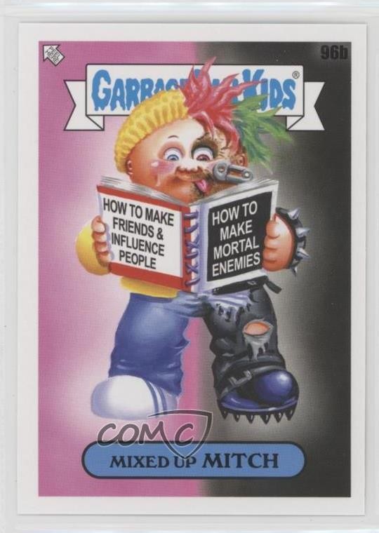 2022 Topps Garbage Pail Kids Book Worms Series 1 MIXED UP MITCH #96b 8d2