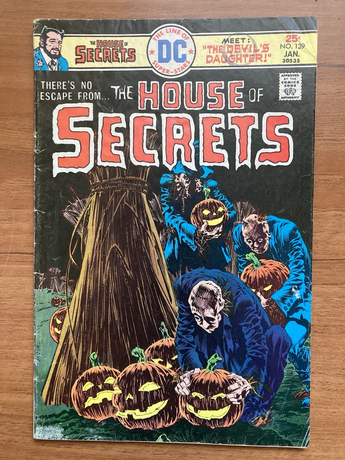House of Secrets #139 Bernie Wrightson Cover DC Comics Horror