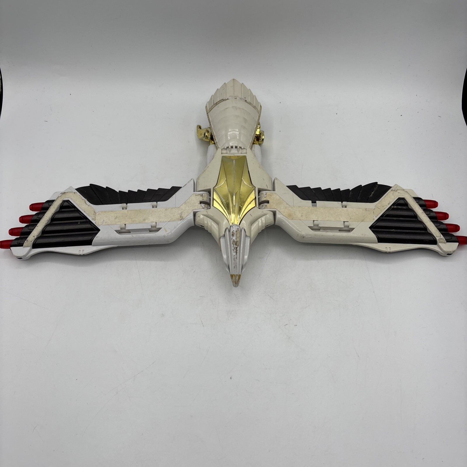 MMPR - Mighty Morphine Power Rangers - White Falconzord Bird - 1995 Bandai