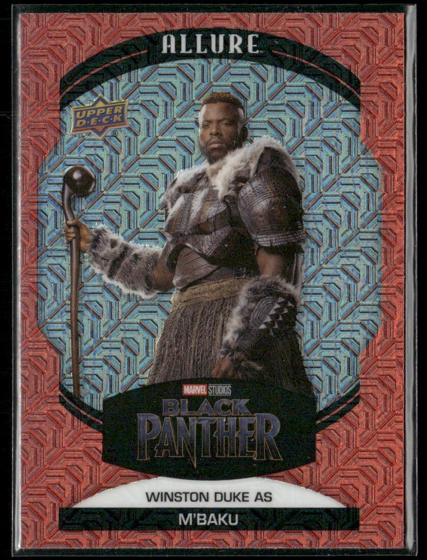 Upper Deck 2022 Marvel Allure Sunrise #70 - Winston Duke nel ruolo di M'Baku