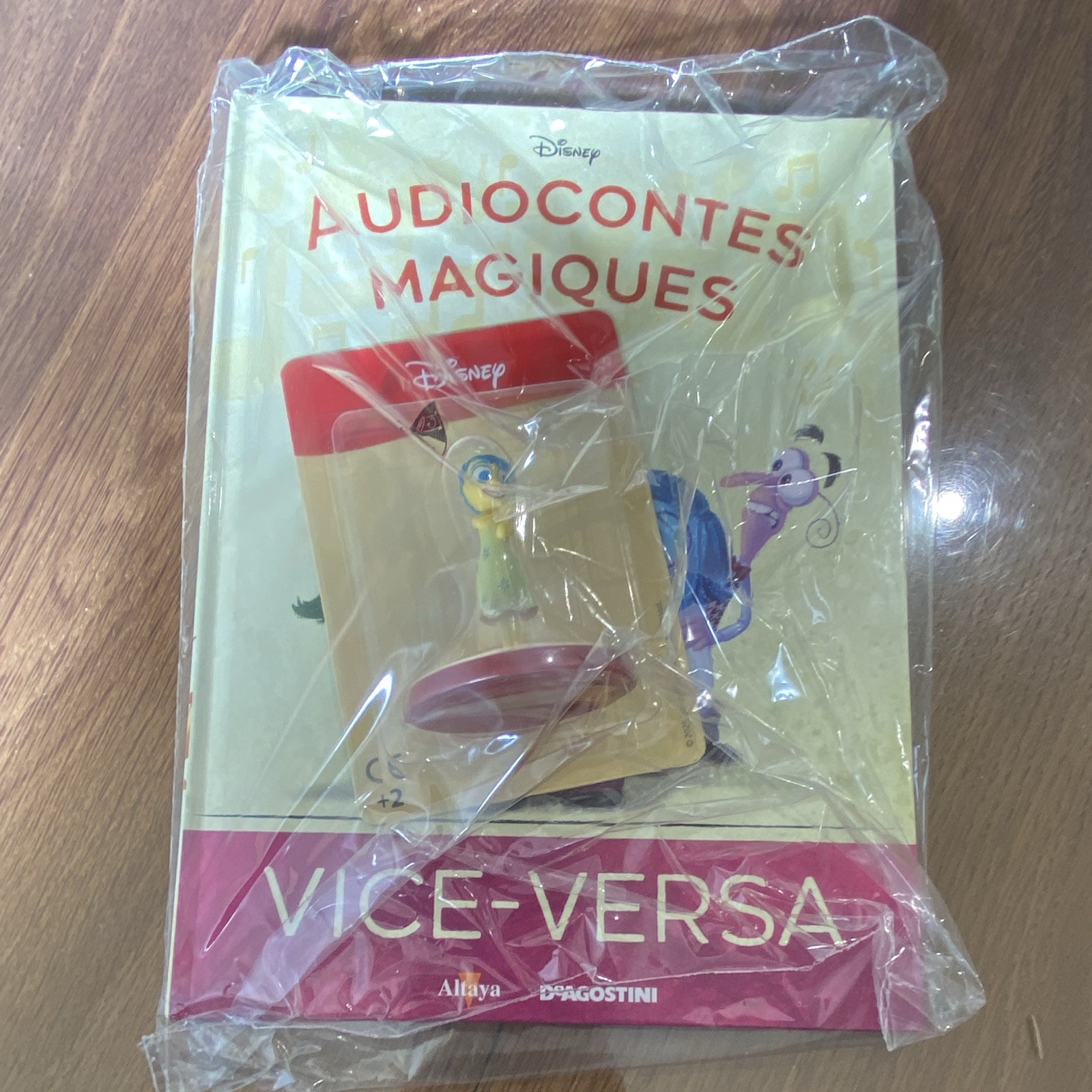 Libro Statuetta Viceversa Audioconti Magici Disney Altaya Nuovo Sigillato