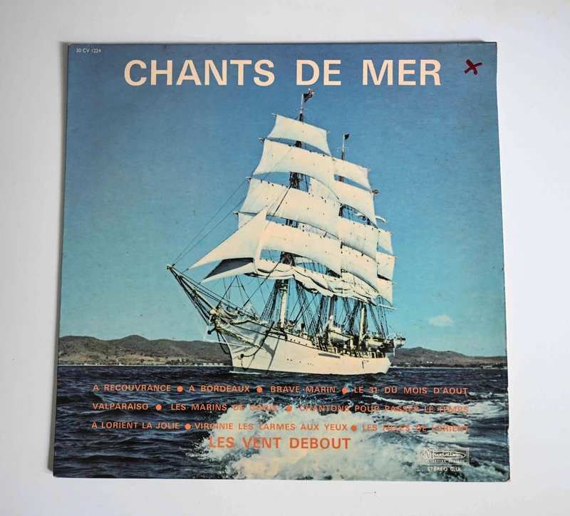 Disque 33T Chants de Mer.