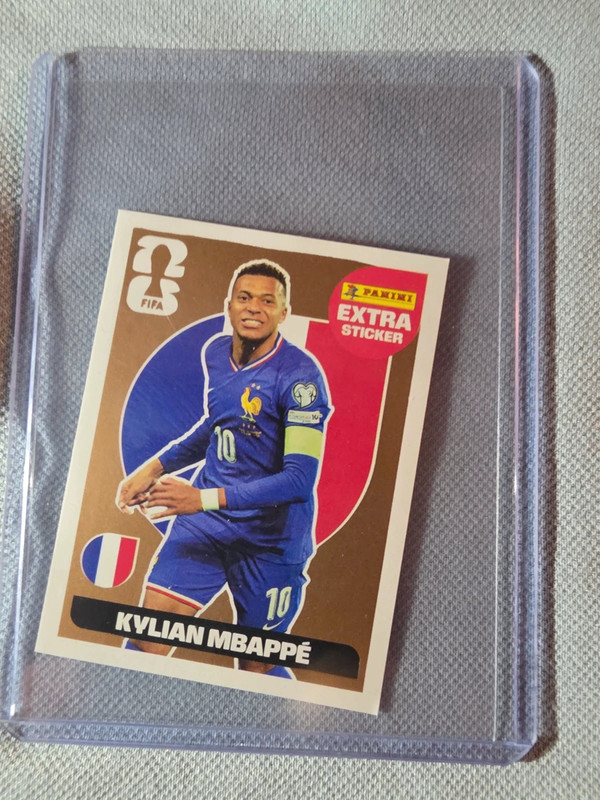 Kylian Mbappe Bronze Extra Sticker