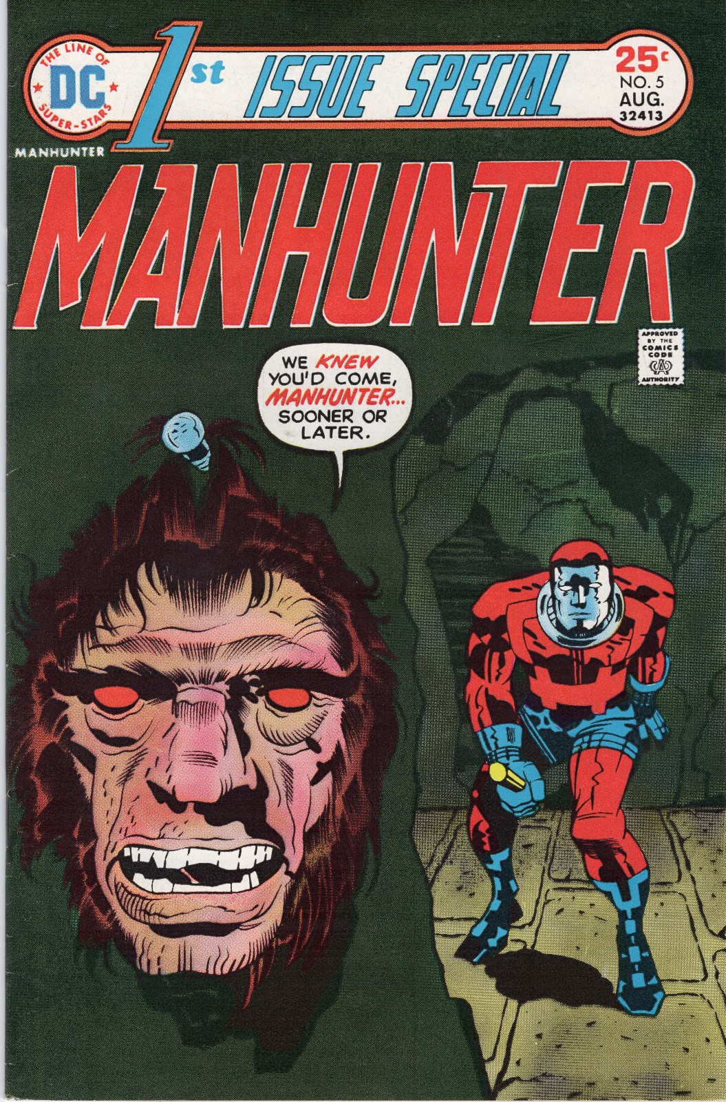 DC 1st Issue Special 5 - Manhunter (1975): High Grade Beauty!! Jack Kirby
