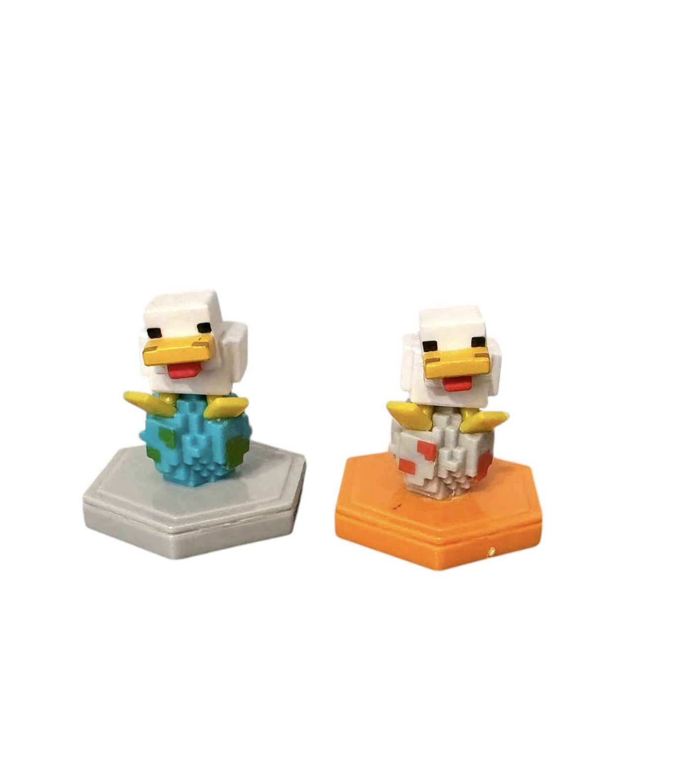 2019 Minecraft Earth Boost Minis Future Chicken Jockey Mini Figures (2)