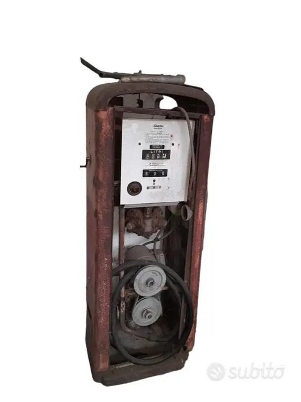 Pompa Benzina Antica Da Restauro