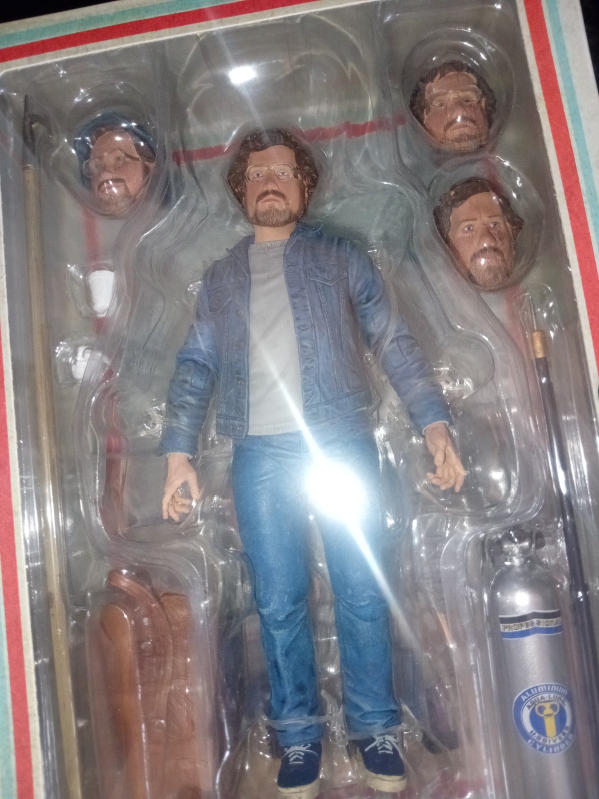 Modellino Jaws 50th Anniversary ultimate Hooper 7" Neca Richard Dreyfuss
