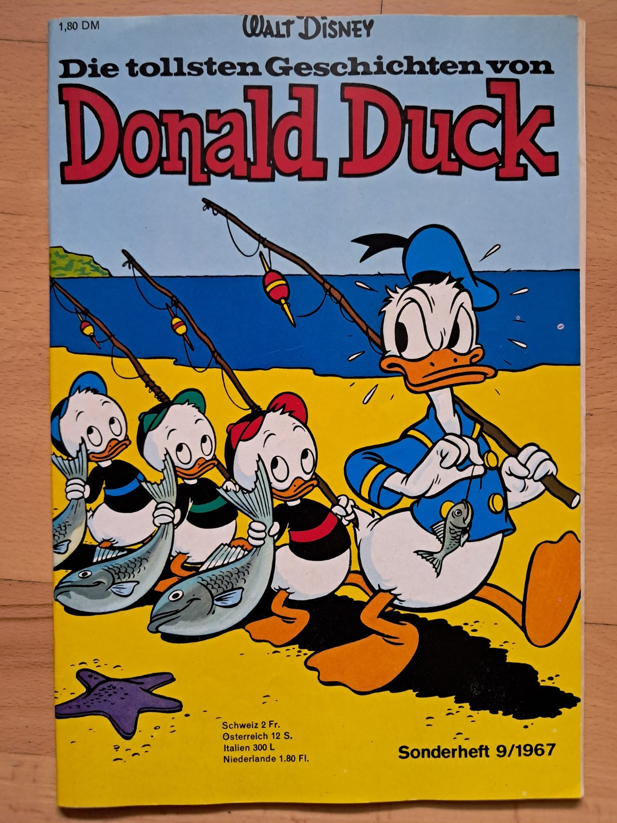 Le storie più belle di Paperino n.9 del 1967 - PRIMA EDIZIONE TOP Z1