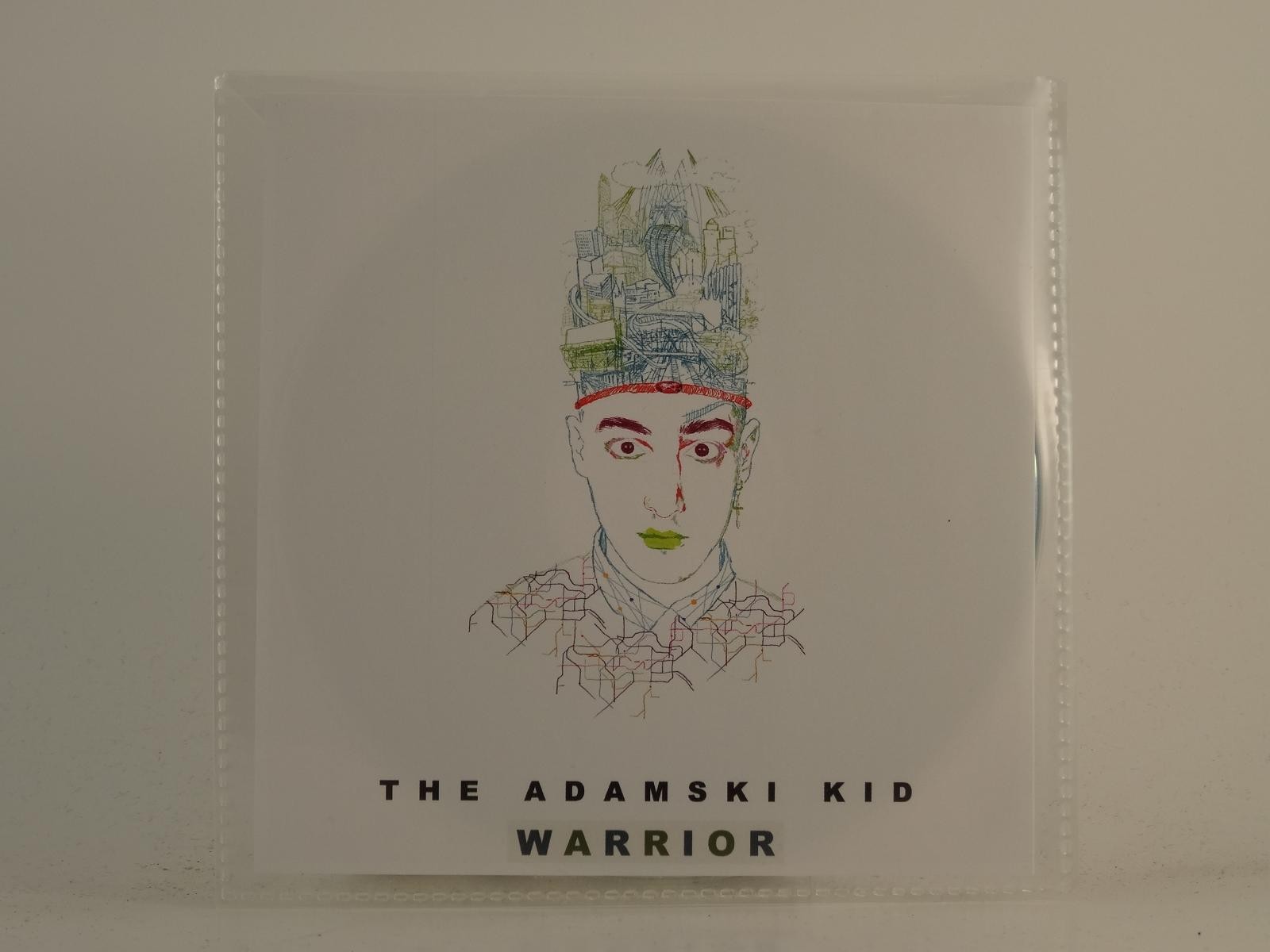 THE ADAMSKI KID WARRIOR (H1) 1 Track Promo CD Single including Picture Sleeve B*