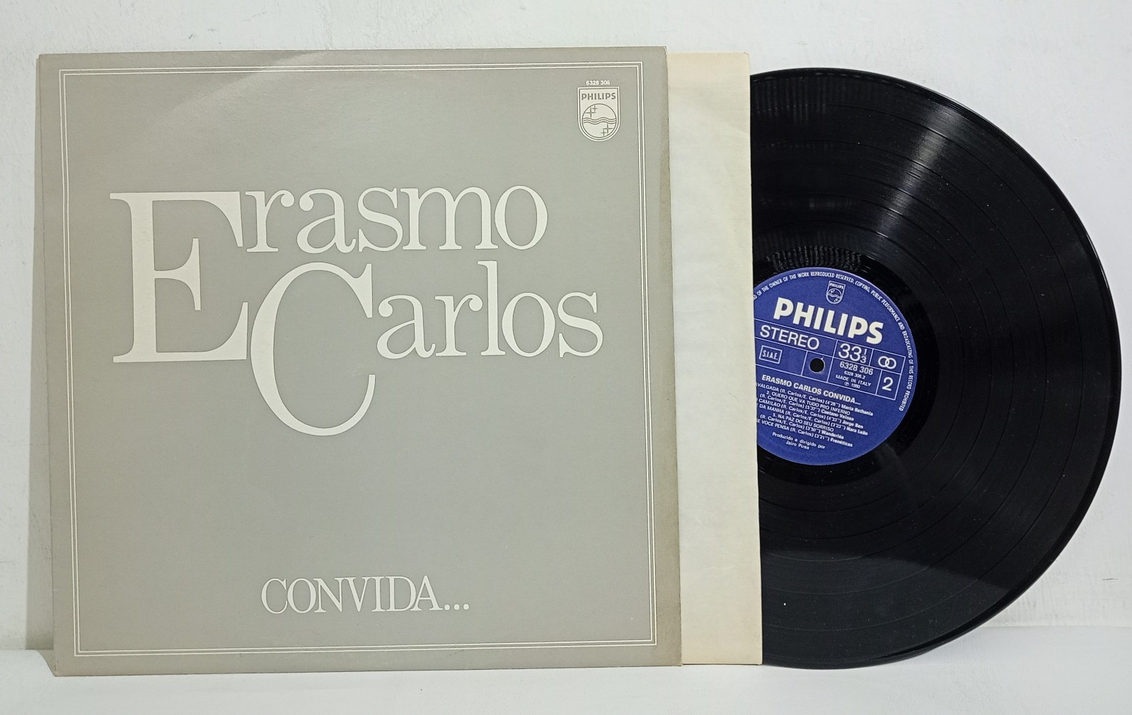 60570 LP 33 giri - Erasmo Carlos - Convida... - Philips 1980 (6328 306)