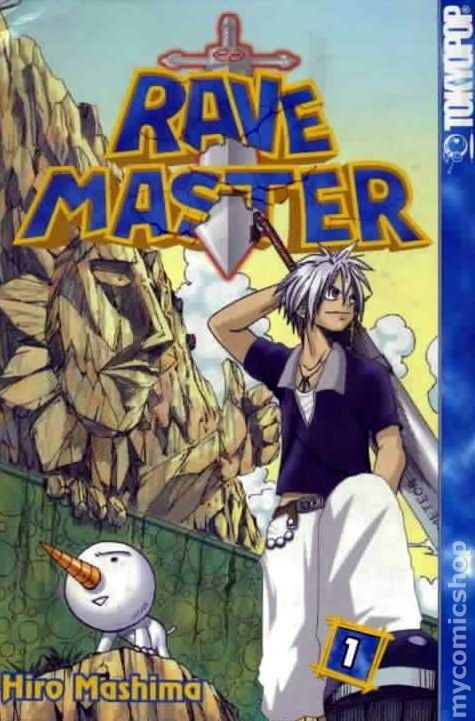 Rave Master GN #1-1ST FN 2003 Immagine Stock