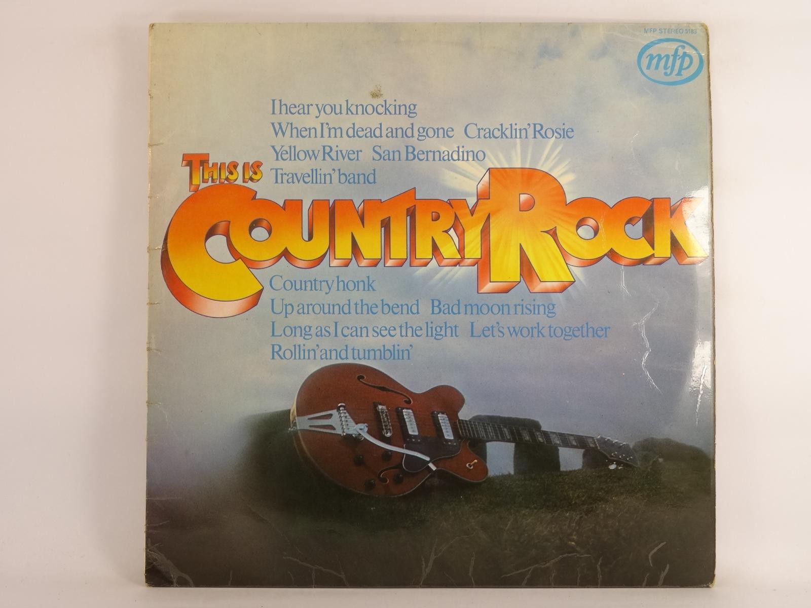 UNKNOWN ARTIST THIS IS COUNTRY ROCK (400) 12 Track LP plus Picture Sleeve EMI