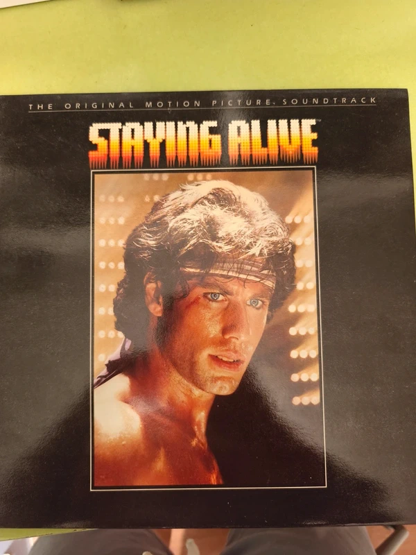 Vinilo LP B.S.O. Staying Alive (1983) - Bee Gees / John Travolta
