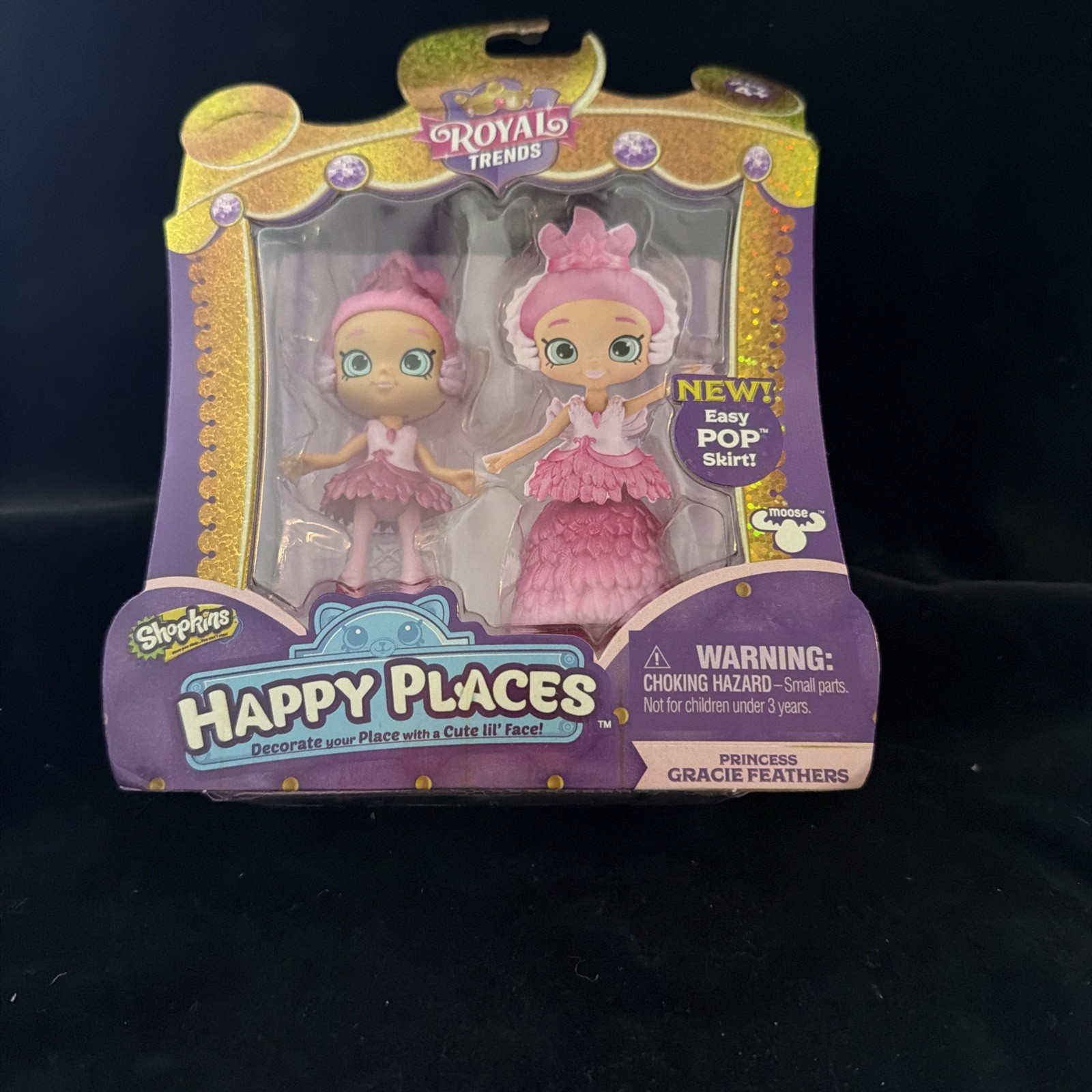 SHOPKINS Happy Places Principessa GRACIE PIUME Tendenze Reali Nuovo