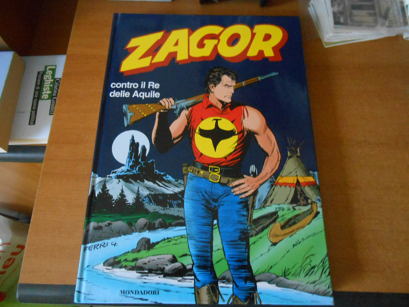 ZAGOR contro il re delle aquile-1°ed.MONDADORI maggio 2001