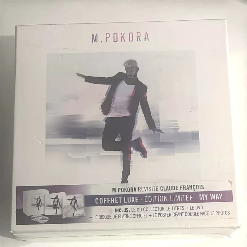 coffret cd collector m pokora "my way" neuf