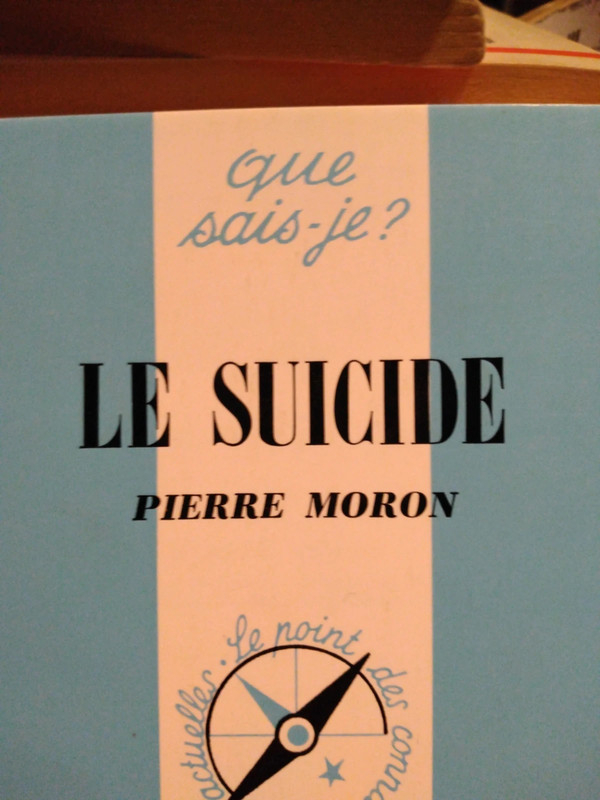 Le suicide Pierre moron bhom