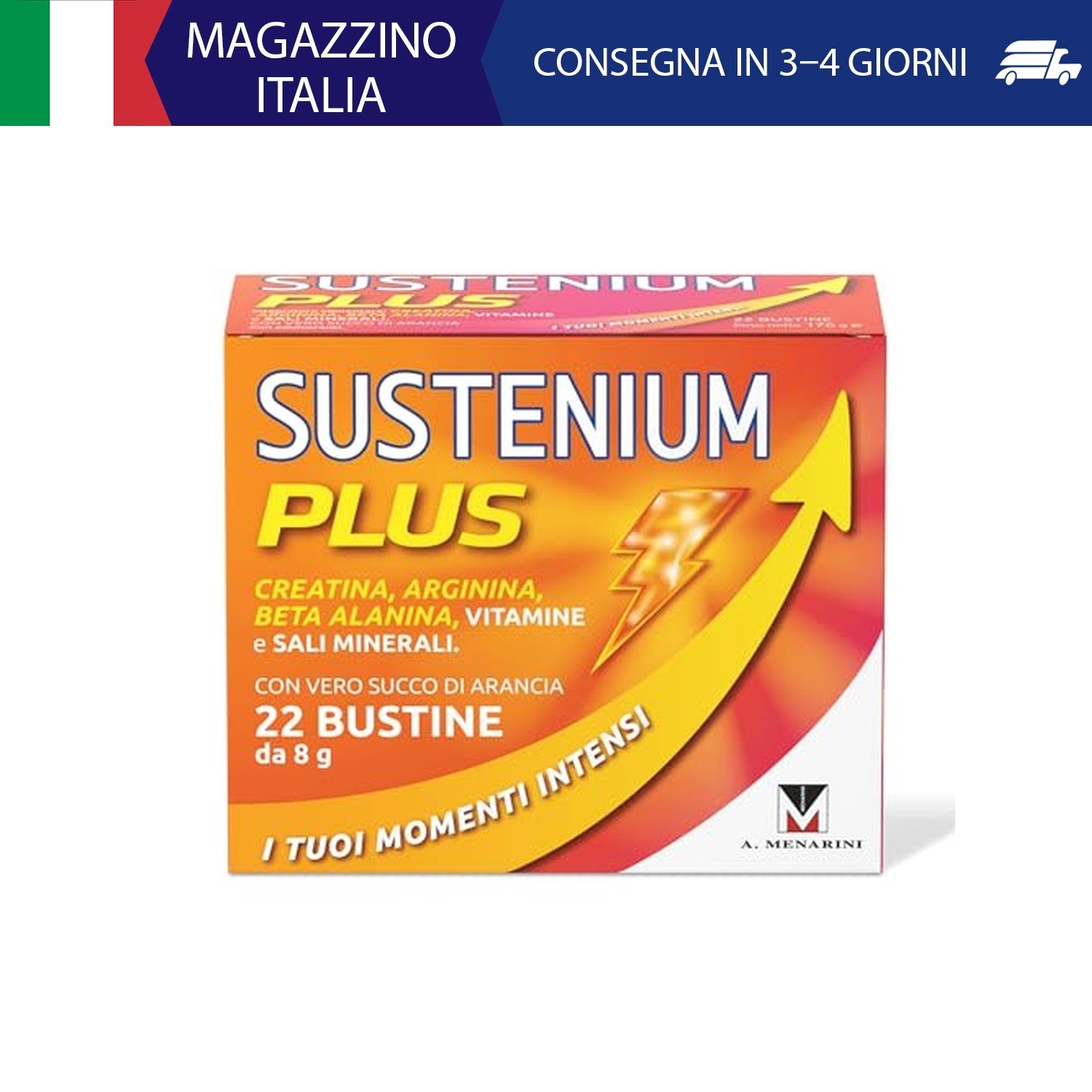 Sustenium Plus - lntegratore energizzante a base di uno specifico complesso di a