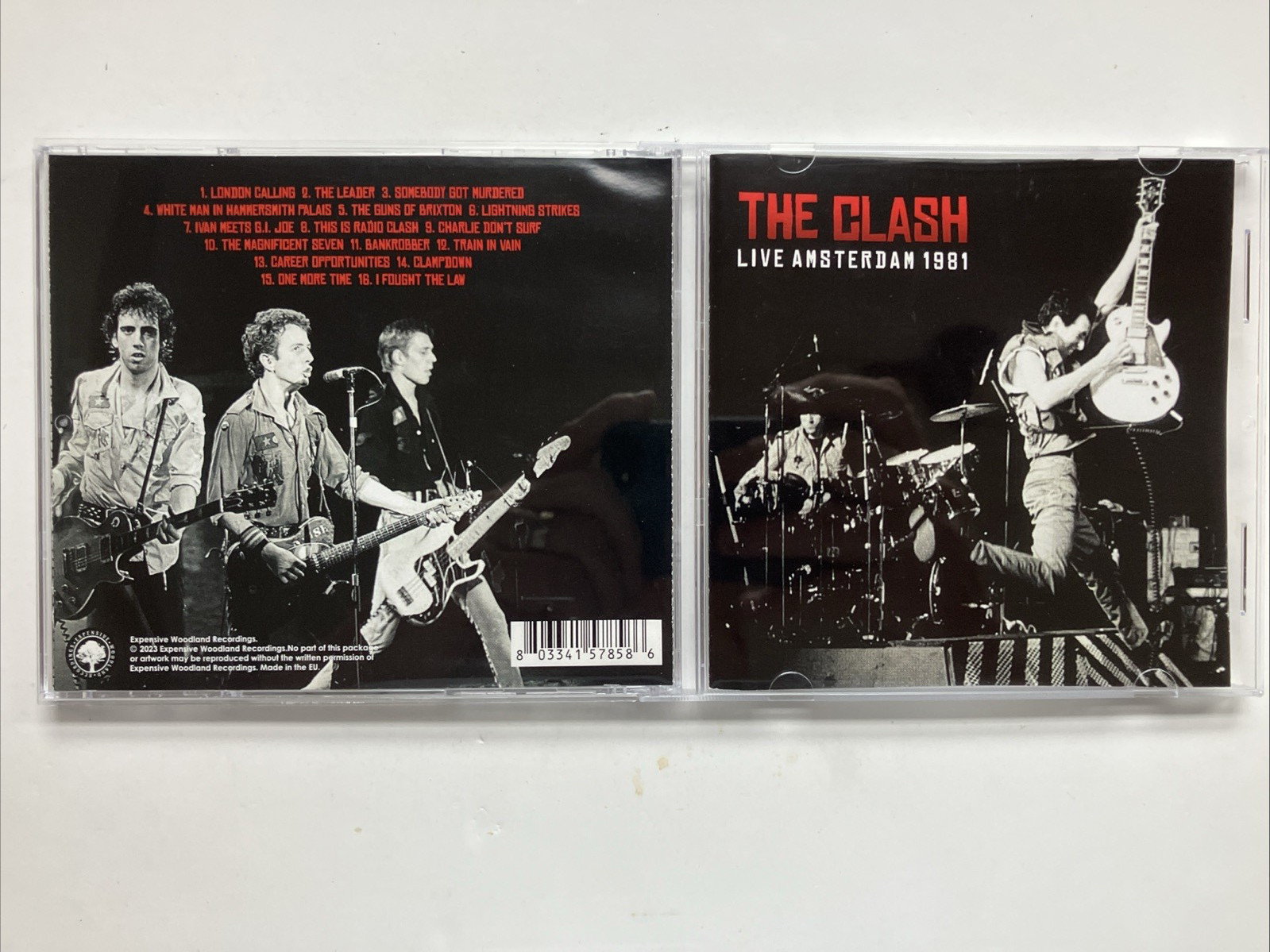 The Clash - Live Amsterdam 1981 CD - London Calling - Import - Very Good Cond.