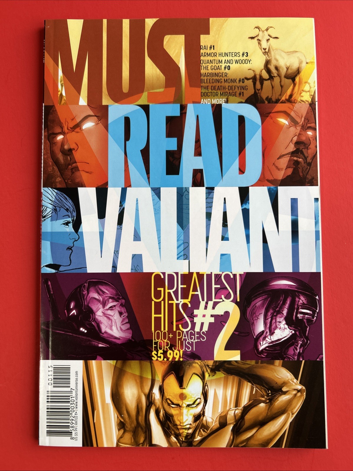 Must Read Valiant: Greatest Hits #2 (Valiant Comics Entertainment 2015)