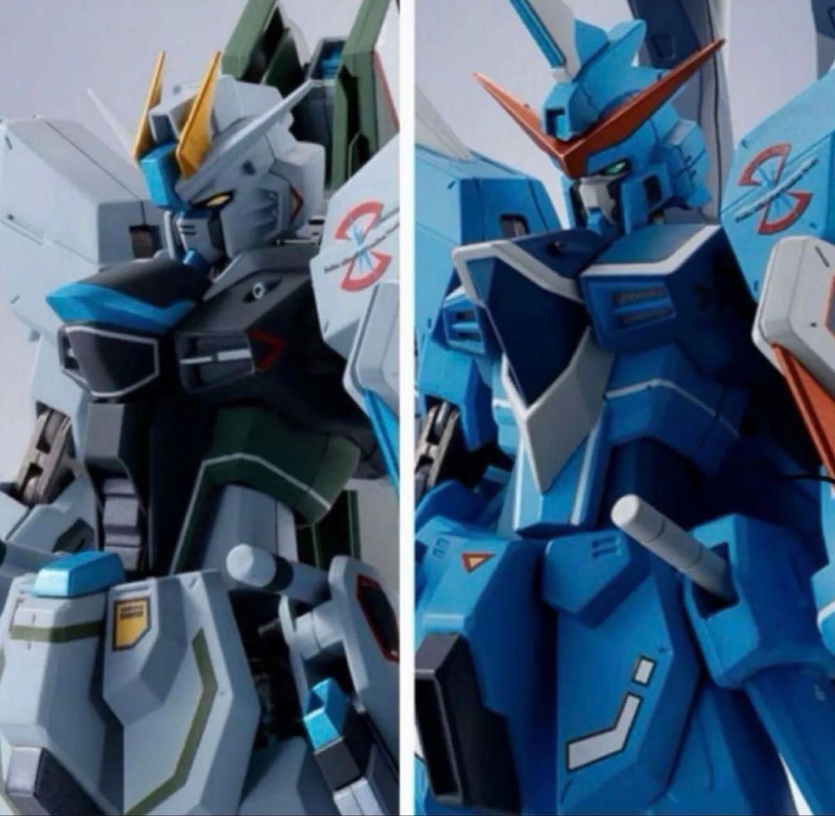 METAL ROBOT Freedom Gundam Justice Gundam Real Type Color 2 Piece Set